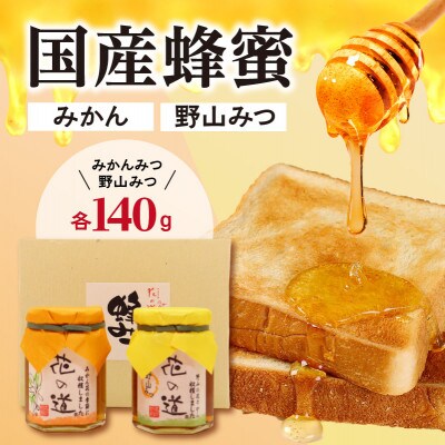 【真っ白なミカンの花から採取した味わい豊かな蜂蜜】みかん・野山みつ