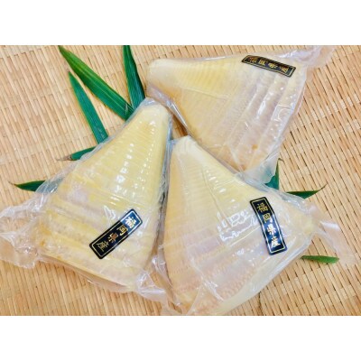 福岡県八女産　やわらか穂先たけのこ　400g×3袋