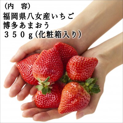 『先行受付』【博多あまおう350g(化粧箱)】JAふくおか八女より産地直送※12月上旬より順次発送