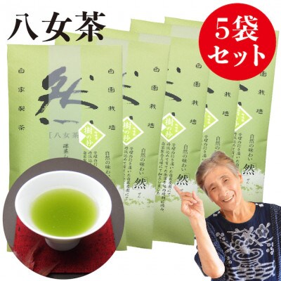 綺麗な「然」パッケージ!樹の抄(いつきのしょう)100g入り5袋セット