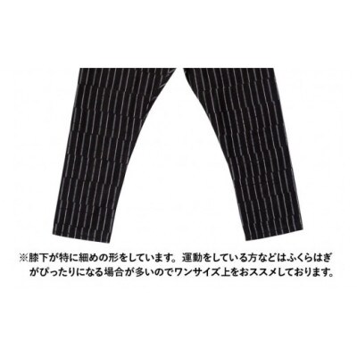 MONPE ずらしストライプ ブラック 厚地 Mサイズ