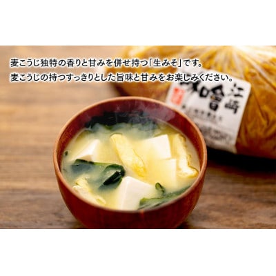 江崎味噌セット(おいしい麦味噌・米みそ) 各850g