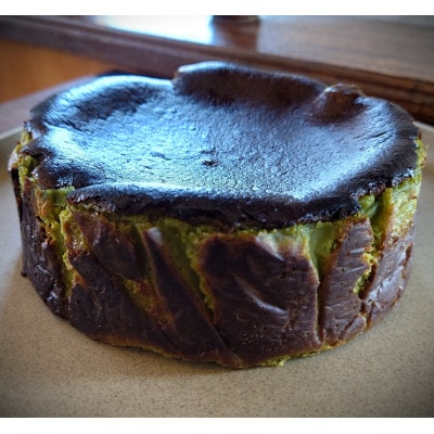 濃厚手作り抹茶のバスクチーズケーキ　ホール5号