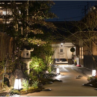 NIPPONIA HOTEL 八女福島 商家町 レストラン〈ルアン〉ディナーペアチケット(八女市)