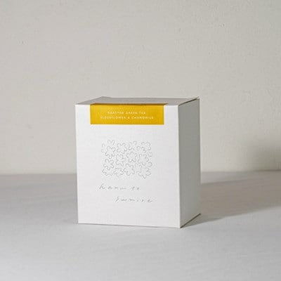 ミックスティー(tea bag)　水出しほうじ茶×カモミール×エルダーフラワー　1箱