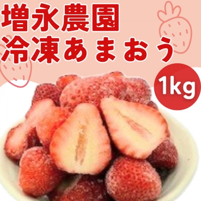 増永農園の完熟冷凍あまおう　1kg