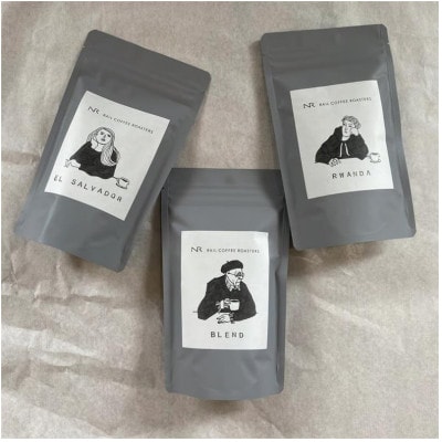 スペシャルティコーヒー豆100g×3種類【あっさり】※挽き