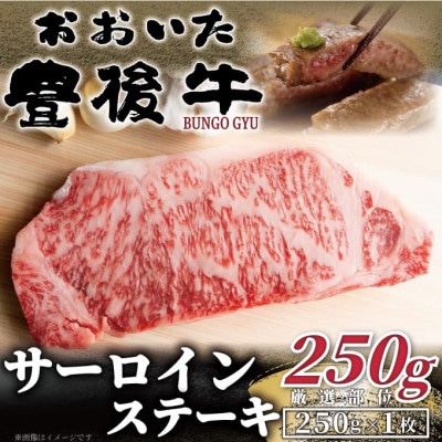 おおいた豊後牛サーロインステーキ250g(250g×1枚)(姫島村)