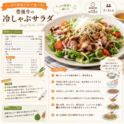 訳あり!おおいた豊後牛しゃぶしゃぶすき焼き750gセット(姫島村)