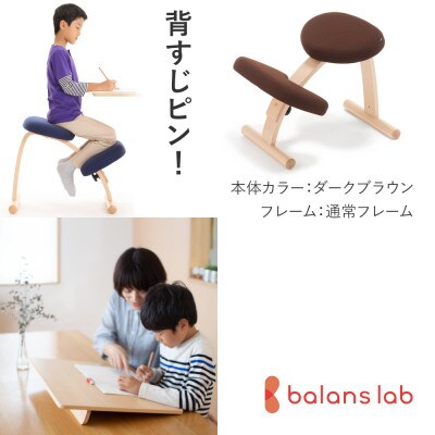 バランスイージー 通常[ダークブラウン]+イージーライティングボードL【複数個口で配送】