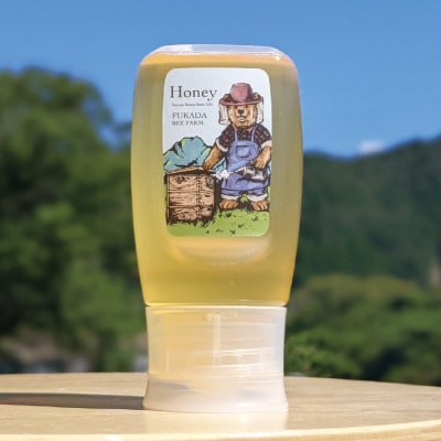 300g 深田養蜂の天然蜂蜜 国産蜂蜜 非加熱 生はちみつ 岐阜県 美濃市産 A9