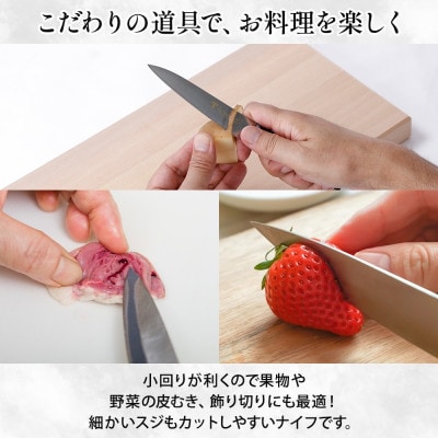 T97シリーズペティナイフ120mm 竹内刃物製作所  抜群の切れ味 食洗器対応