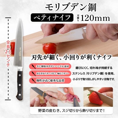 T80シリーズ 包丁 2本セット 牛刀240mm  ペティナイフ 120mm 竹内刃物製作所 岐阜県