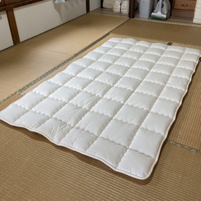 敷パッド　ウール100%　セミダブルサイズ