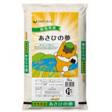 群馬県産あさひの夢　精米10kg(5kg×2袋) | ふるさと納税のお礼品