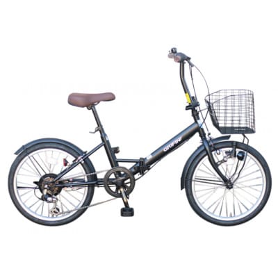 自転車　GRIFIN 20 折り畳み自転車(ブラック)1台　GF206FD