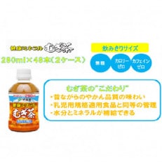伊藤園の健康ミネラルむぎ茶280ml×48本(2ケース)