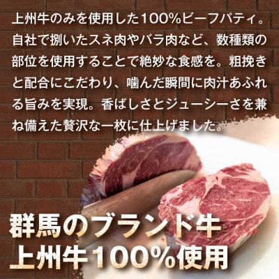 【おうちで簡単 本格バーガー!】パティ×バンズの手作りチーズバーガーキット中×3個×3セット