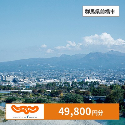 【じゃらんふるさと納税クーポン】 群馬県前橋市でつかえる49,800円 クーポン