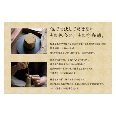 昭萠窯　17号緑丸ノタ木の葉急須