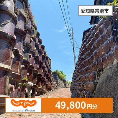 【じゃらんふるさと納税クーポン】 愛知県常滑市でつかえる49,800円 クーポン