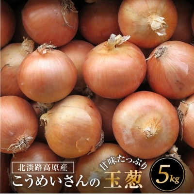こうめいさんの玉葱5kg　ak09803