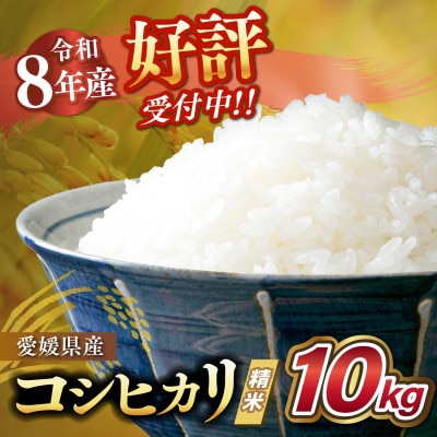 令和8年産 愛媛県産 コシヒカリ 10kg(精米)