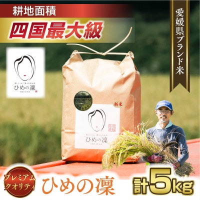 【愛媛県ブランド米】ひめの凜(プレミアムクオリティ)5kg