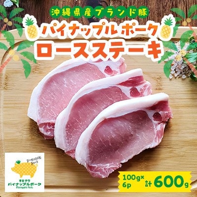 パイナップルポークロースステーキ 100g×6枚セット