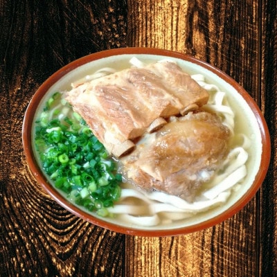 本ソーキそば(太麺・大盛り3食セット)沖縄そば