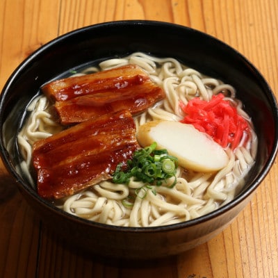 そば処玉家 人気の沖縄そば8食詰め合わせ【三枚肉・ソーキ・てびち】