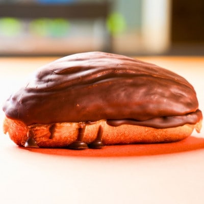 沖縄B級グルメ ちいさなパン屋さんが作る「元祖アイスパン」カスタード&チョコ 各4個入り