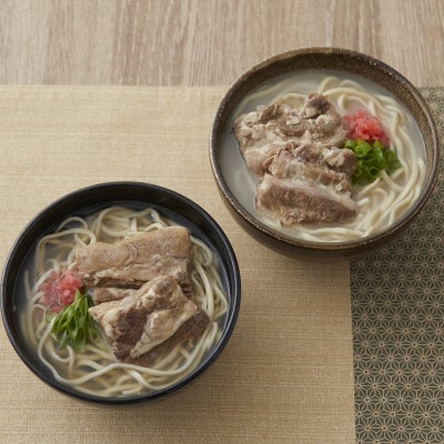食べ比べソーキそば4食セット!