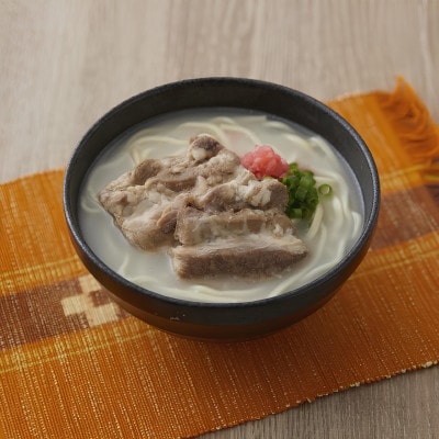 【沖縄そば金太郎】軟骨ソーキそば 8食セット(とんこつ4食・かつお4食)