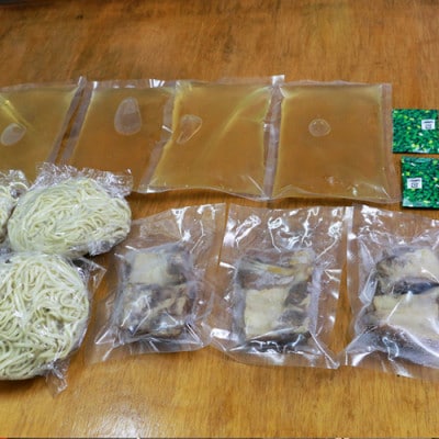 沖縄そば屋「米八そば」　ソーキそば　4食セット