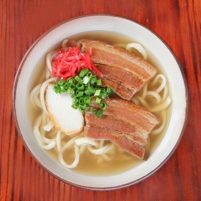 【創業40年以上の名店】そば処きくや 三枚肉そば 3食セット