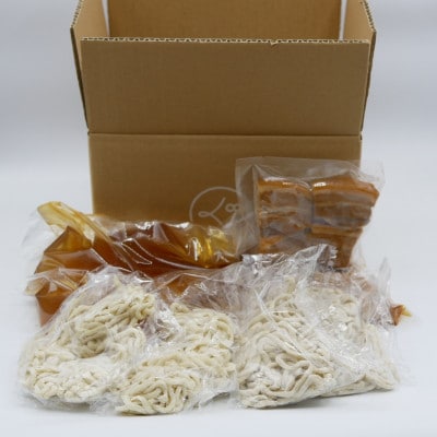 【沖縄県共通返礼品】きんそば 生麺 三枚肉そば 10食セット(沖縄そば/与那原町)