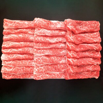 山形牛スライスセット (2種) 1kg FZ18-478