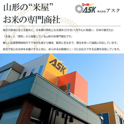 【定期便6回】山形産 はえぬき 5kg×6ヶ月(計30kg) FY24-473