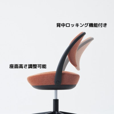 オカムラ　オフィスチェア　パラベル　5本脚タイプ【グレー】国産
