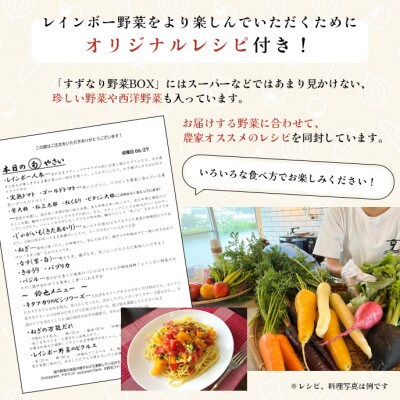 【産地直送】すずなり採れたて野菜BOX(冬野菜セット)100サイズ　【2023年12月～2月発送】