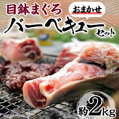 目鉢(メバチ)まぐろ【おまかせバーベキューセット】約2kg 冷凍