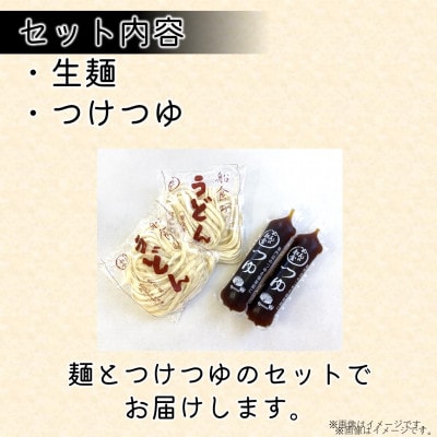 【生麺】船食製麺のきしざるうどん15食セット 自家製つけつゆ付き
