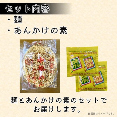 船食製麺のかた焼きそば15食セット 特製あんかけの素付き