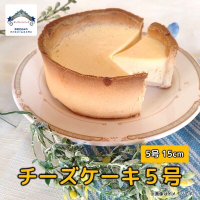 チーズケーキ 5号(15cm) 4～6人分【日本水産観光株式会社】