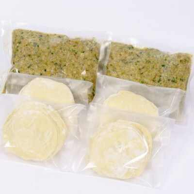 来々軒の銀(しろがね)餃子　手作りセット(約40個分)