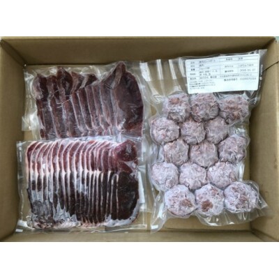 おおいた魅惑のジビエ鹿肉堪能セット(計1.1kg)_1067Z