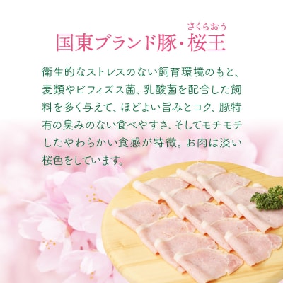 くにさき桜王豚のロースハムスライス0.64kg_1136R