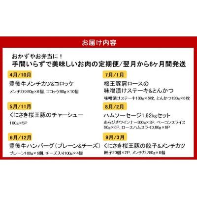おかず や お弁当 に!手間いらずで美味しいお肉の定期便/翌月から計6回発送_2432R