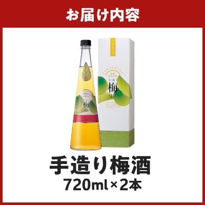 手造り梅酒 14% 720ml×2本セット